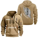 Comfort-Oriented Ride Hoodie Half Zipper, All Over Print Hoodie Gift For Comfort-Oriented Ride Enthusiasts CAR170 - Khaki