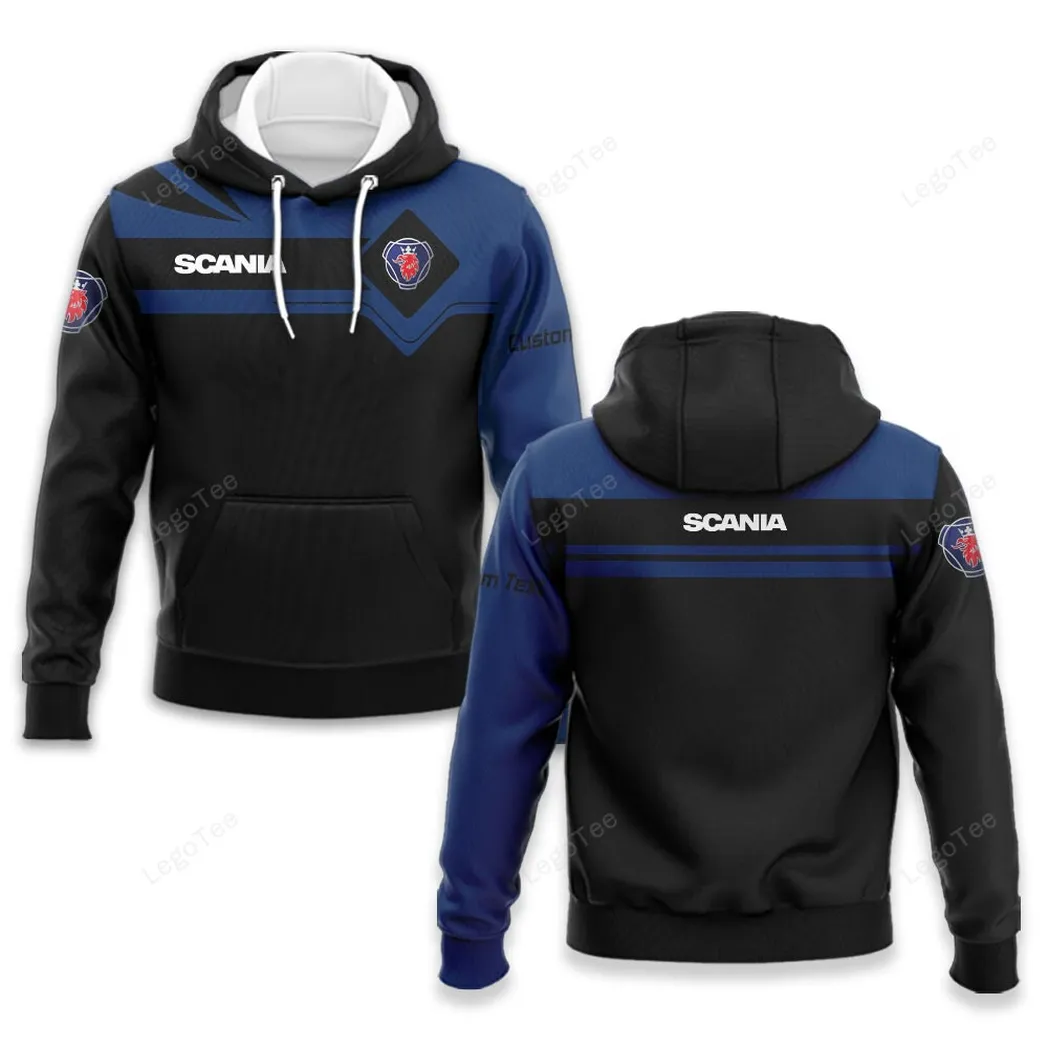 Logistics Truck Hoodie 3D Print, Everyday Rider Lifestyle Hoodie CAR980