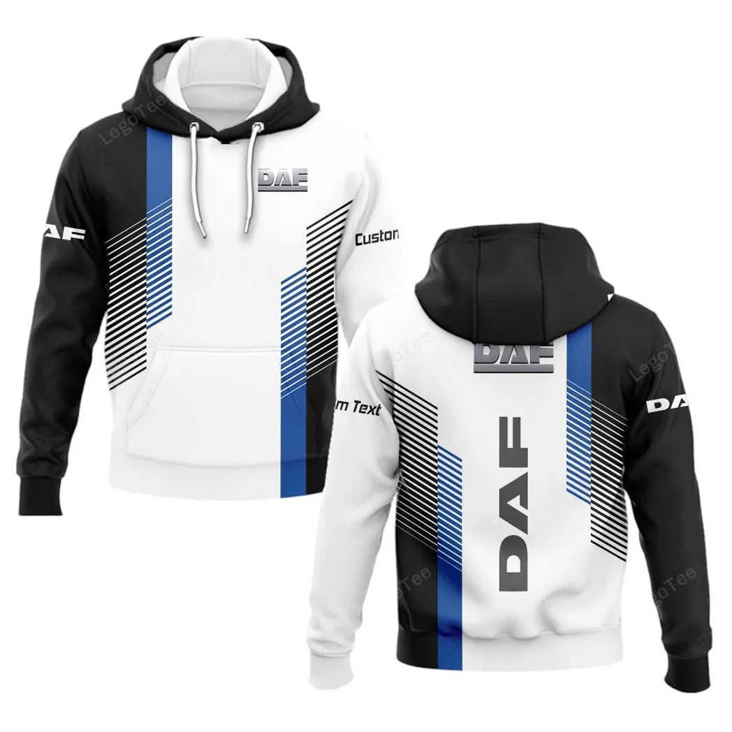 Logistics Truck Hoodie 3D Print, Garage Culture Street Hoodie CAR107