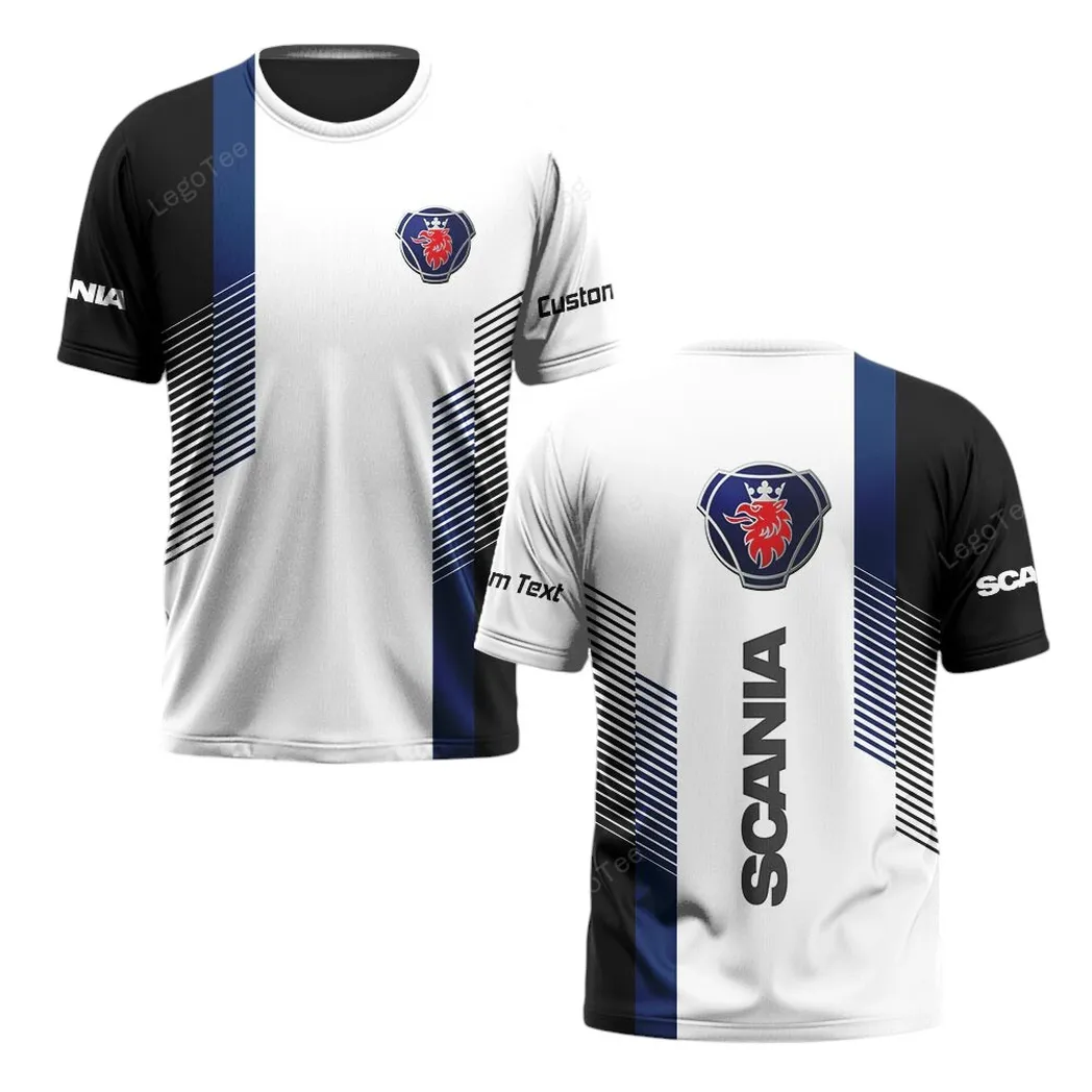 Logistics Truck T-Shirt 3D Print, Performance Rider Shirt CAR107