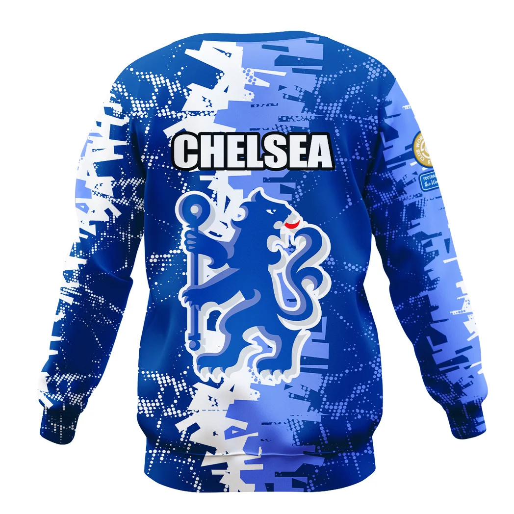London Blue Army Sweatshirt, Match Day Ready Sweatshirt HVN1082CH - Image 3