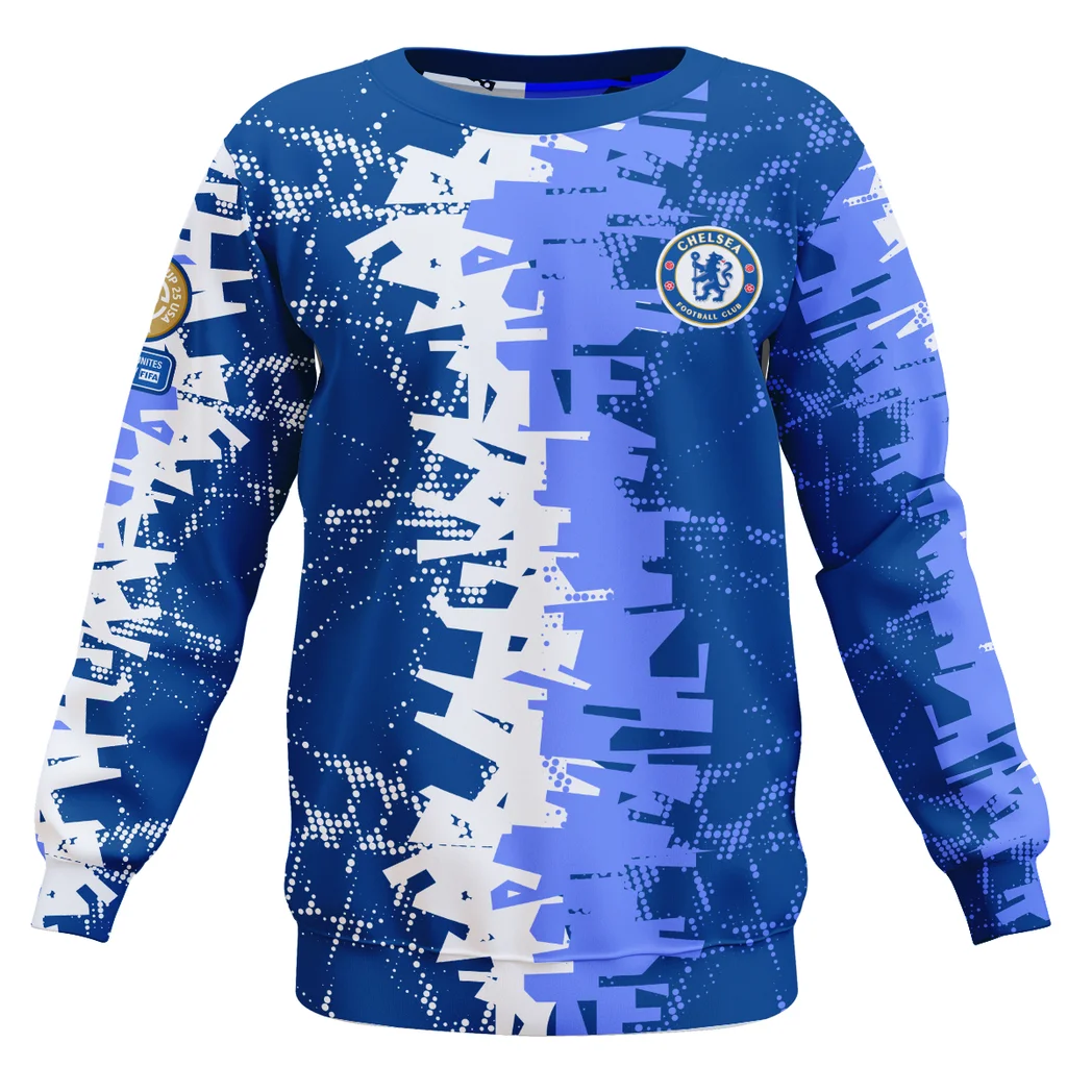 London Blue Army Sweatshirt, Match Day Ready Sweatshirt HVN1082CH - Image 2