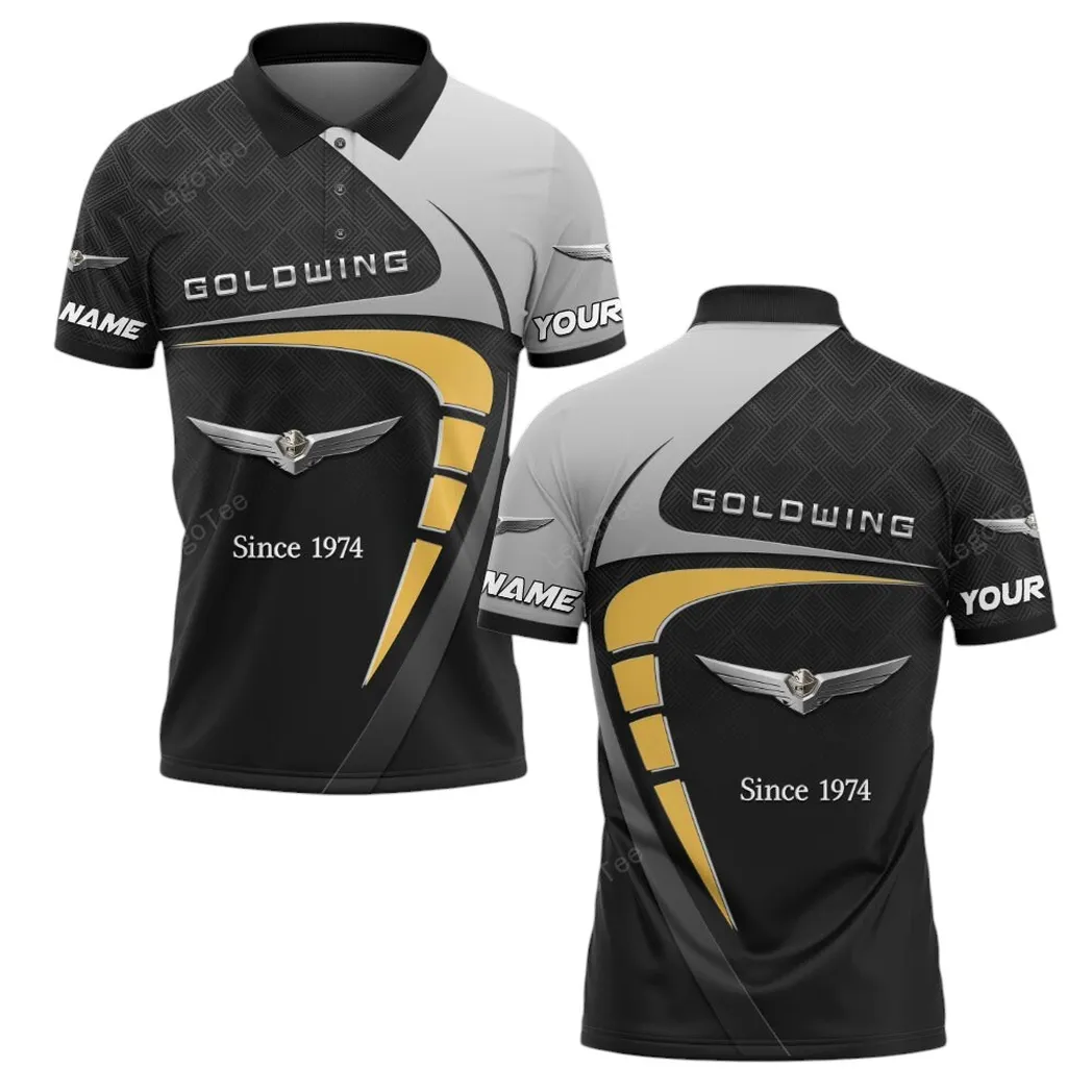 Long-Distance Cruiser Polo Shirt, Rugged Sport Streetwear Polo For Car Enthusiasts CAR11603032532