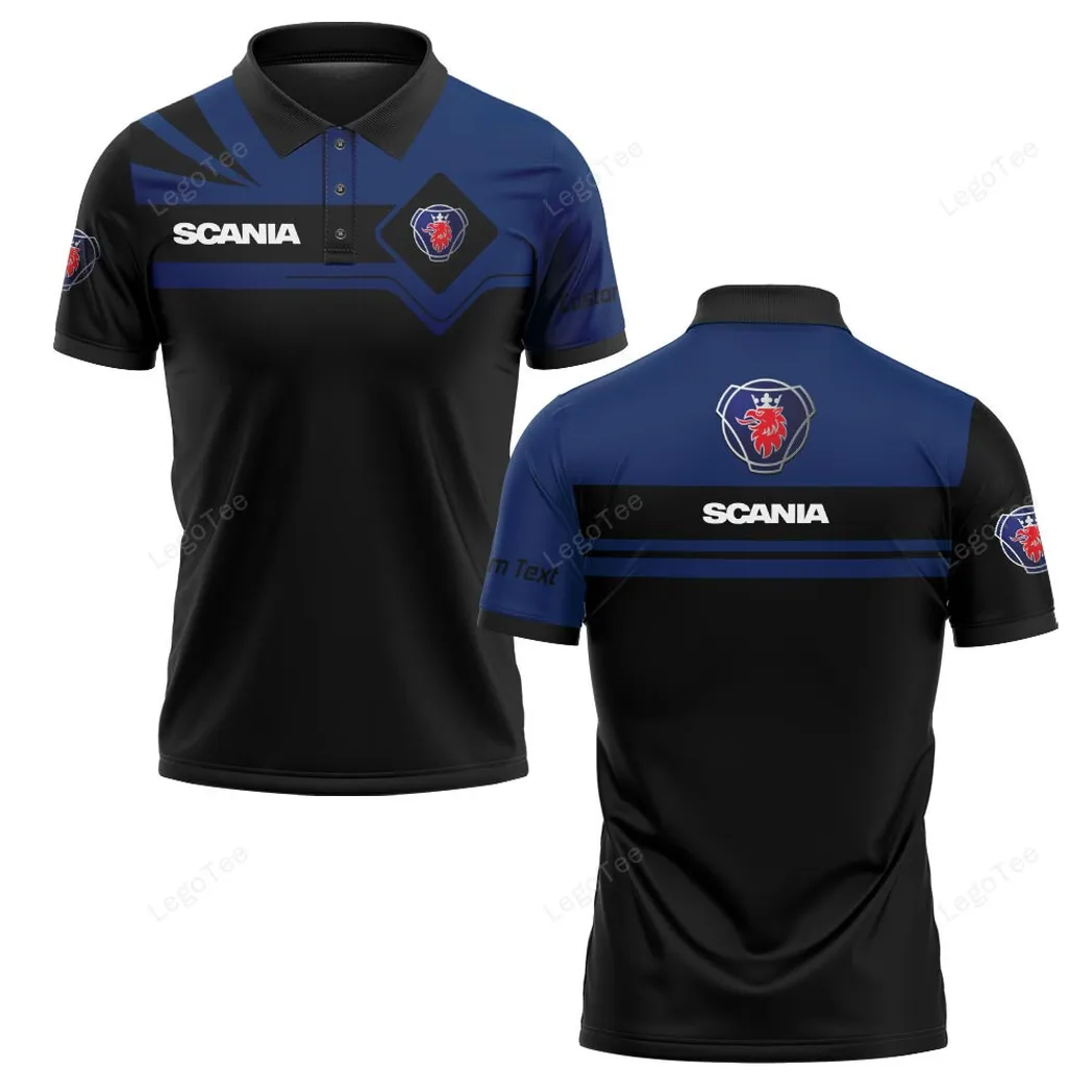 Long-Haul Vehicle Polo Shirt, Comfortable Urban Polo For Car Enthusiasts CAR9803032566