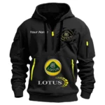 Hoodie Half Zipper Exclusive Logo Gift For Agile Roadster Enthusiasts CAR113 - Black