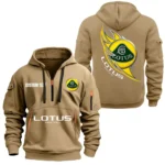 Hoodie Half Zipper Exclusive Logo Gift For Agile Roadster Enthusiasts CAR170 - Khaki