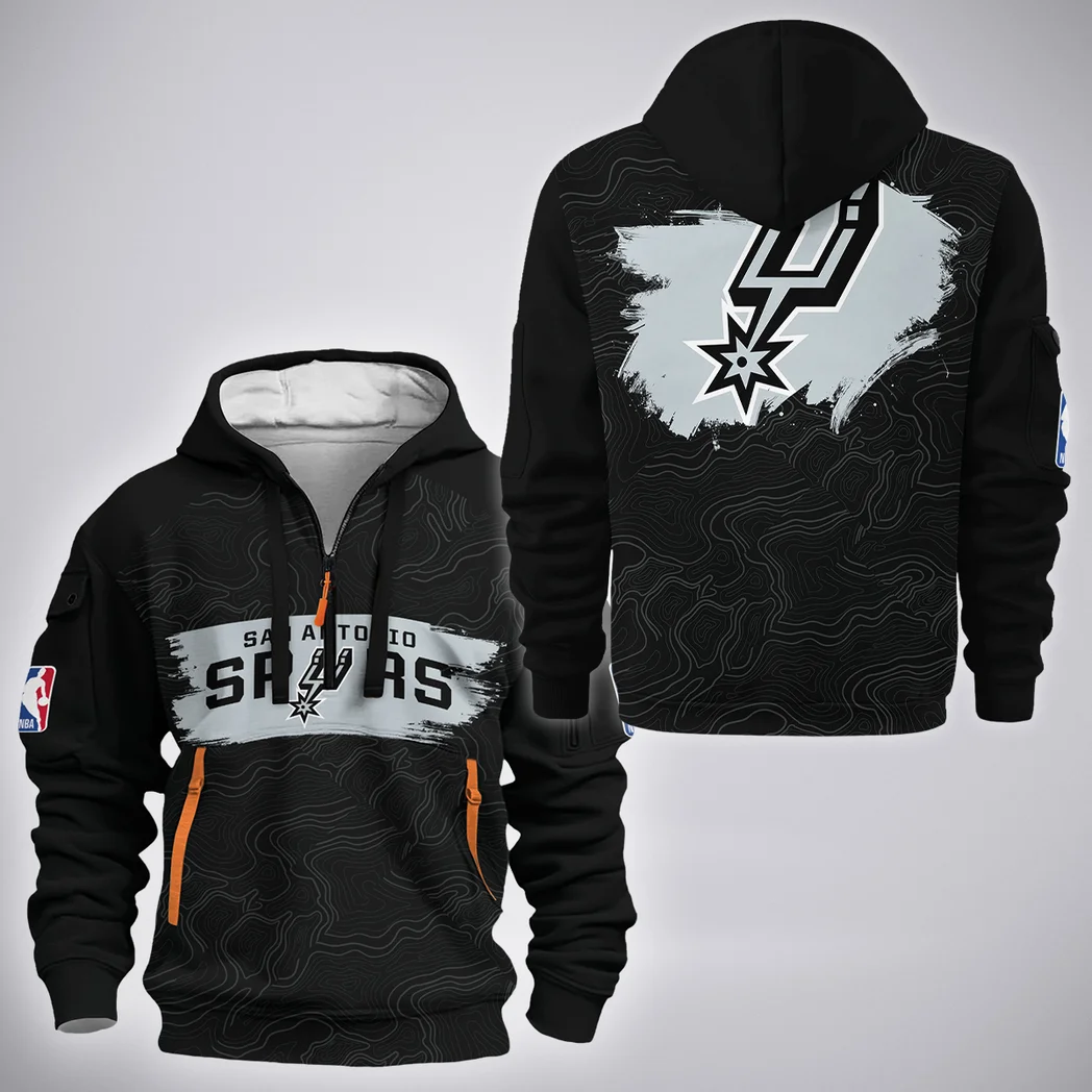 Loyal Basketball Spirit Hoodie Half Zip 3D, Athletic Fan Half-Zip Hoodie HVN1276