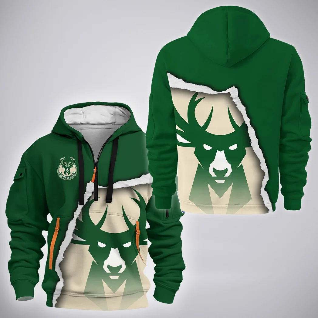Loyal Hoop Pride Hoodie Half Zip 3D, Casual Sport Half-Zip Hoodie HVN1273