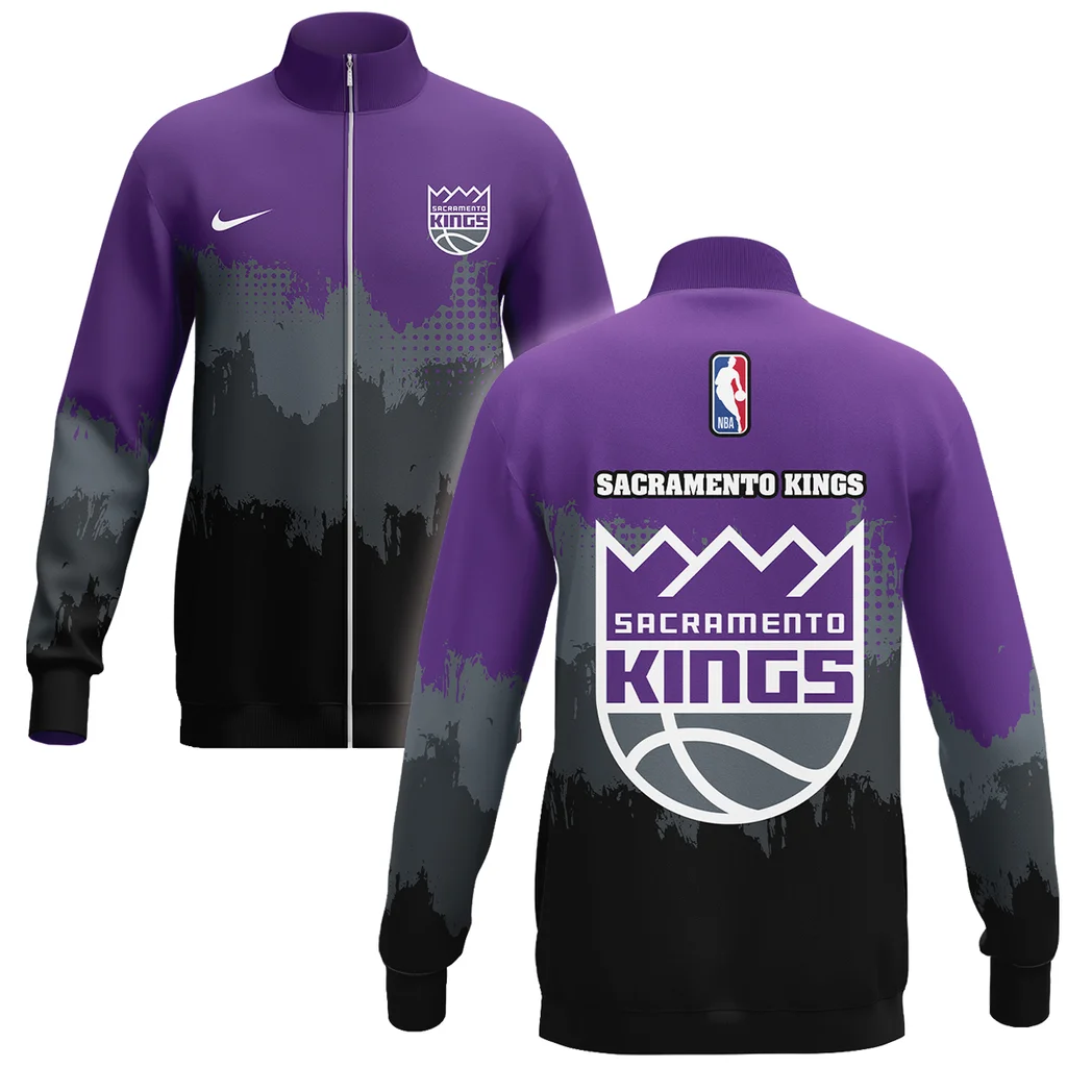 Loyal Supporter Energy Stand Collar Jacket, Athletic Style Fan Spirit Jacket HVN1094SK
