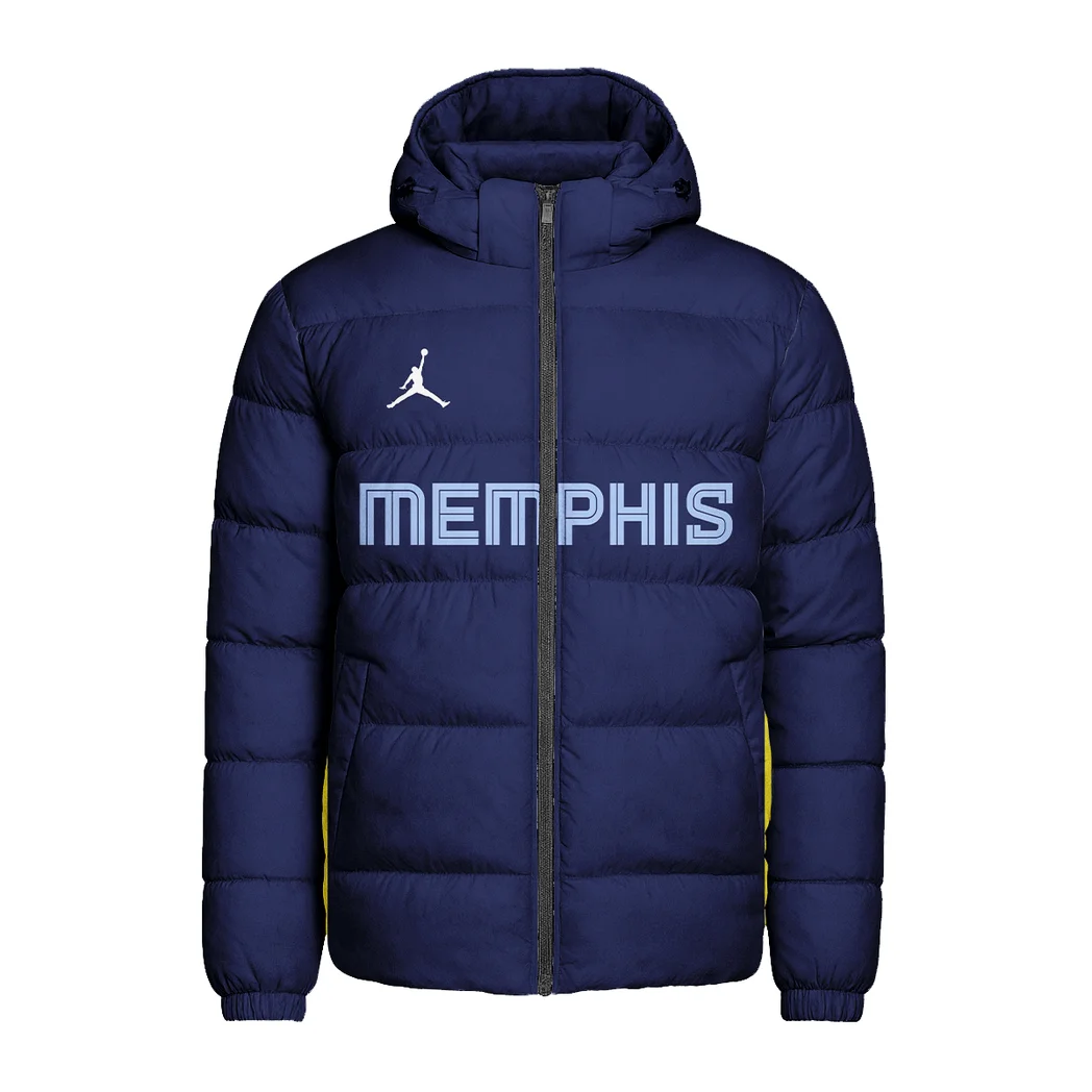 Loyal Supporter Squad Hooded Cotton Jacket, Performance Warmth Fan Jacket HVN1277 - Image 2