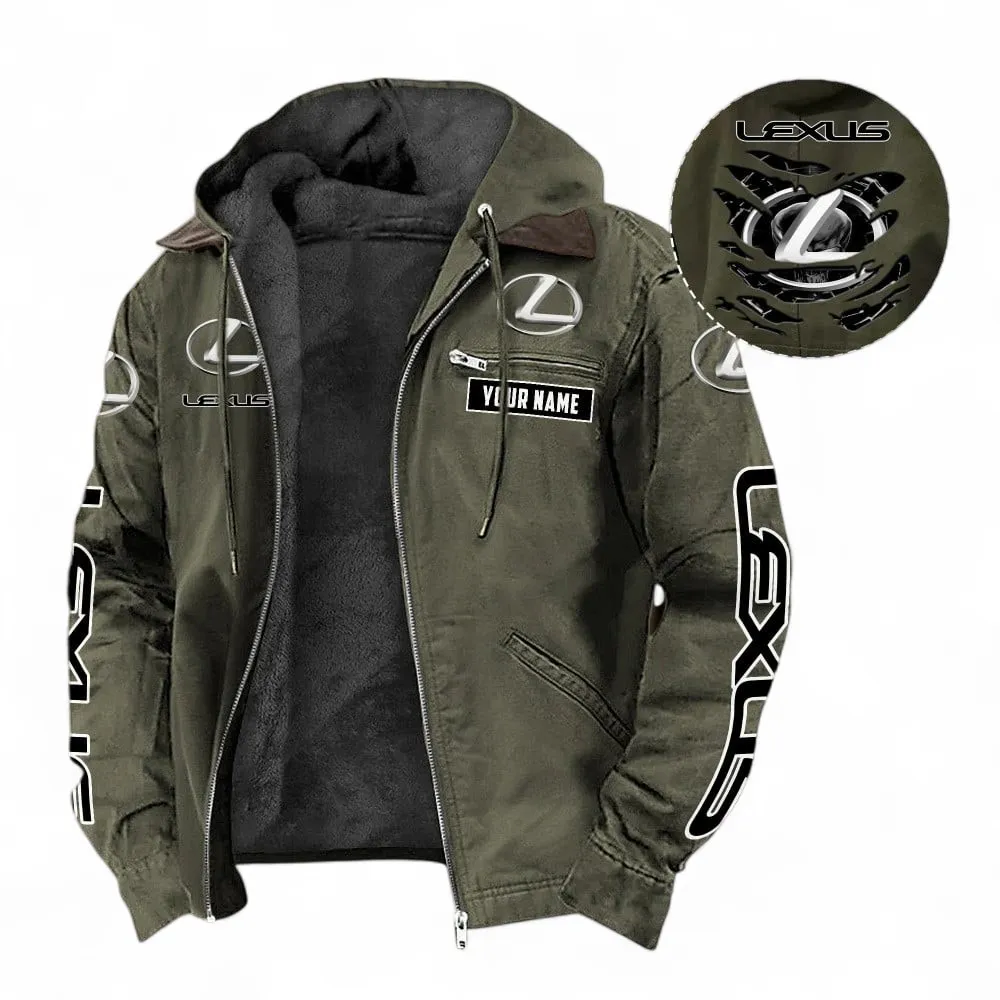 Luxury SUV Hooded And Flannel Hoodie, Urban Casual Comfort Hoodie For Car Lovers CAR391 - Green