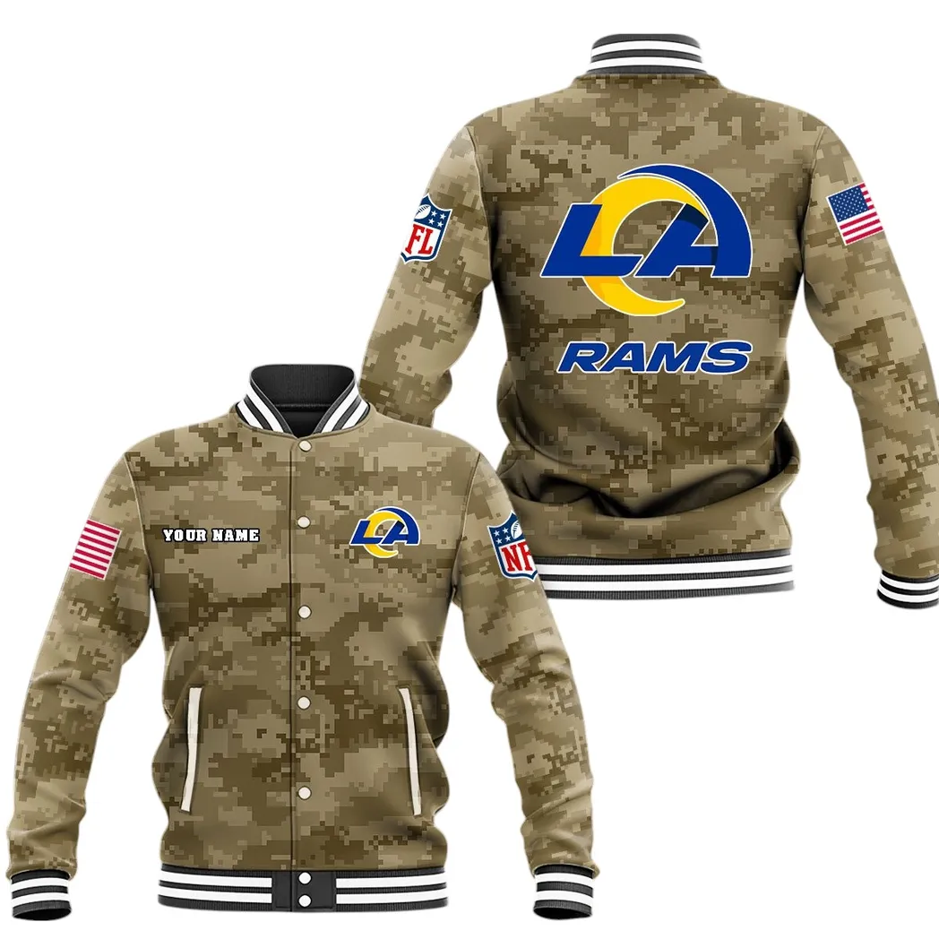 Match Day Herd Baseball Jacket, Varsity Style Supporter Jacket DNFL128 - Brown