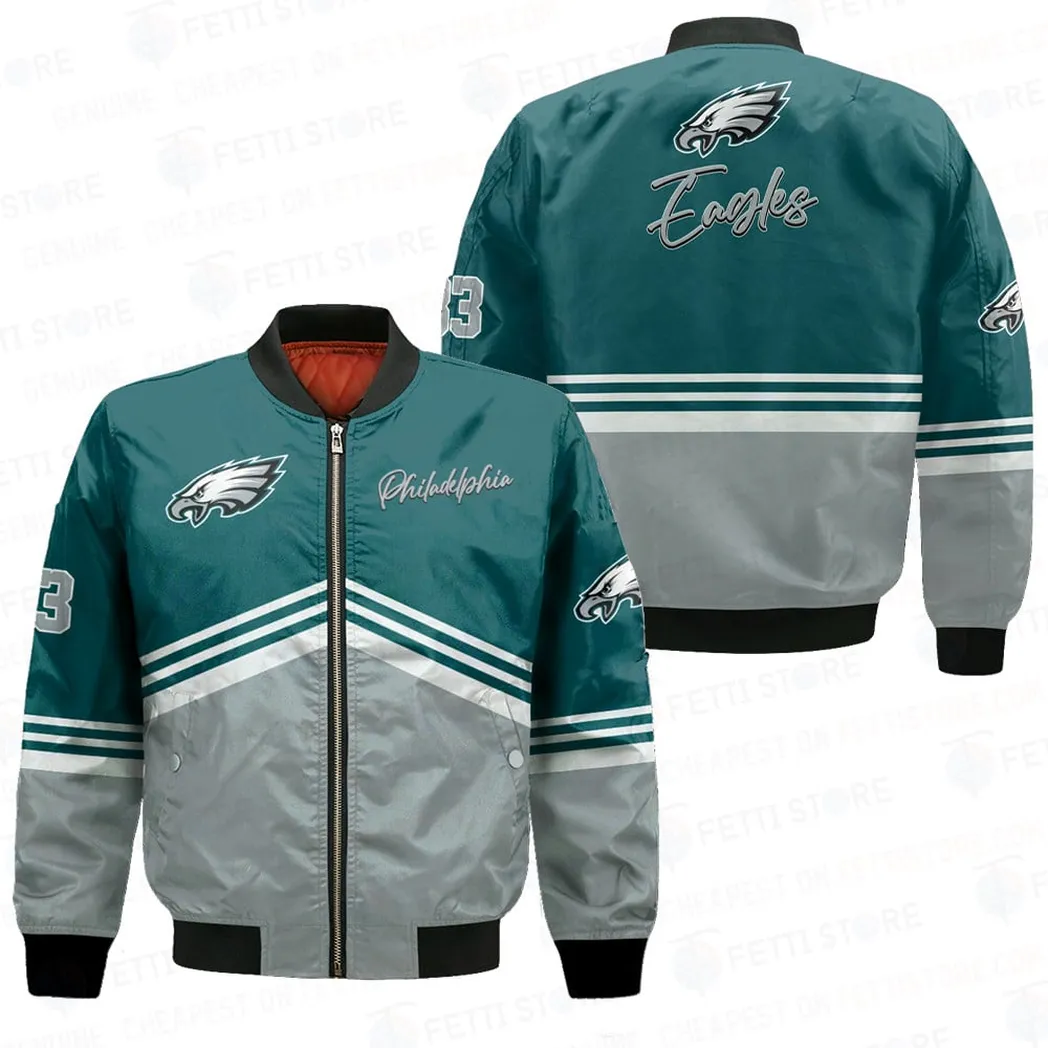 Match Day Squad Bomber Jacket, Classic Bomber Jacket Fans NFL760