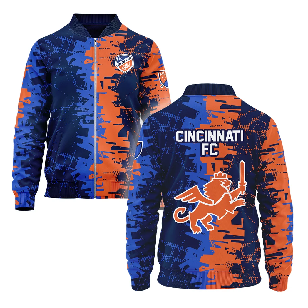 Match Rhythm Bomber Jacket, Bomber Jacket Stadium Style HVN1066CF