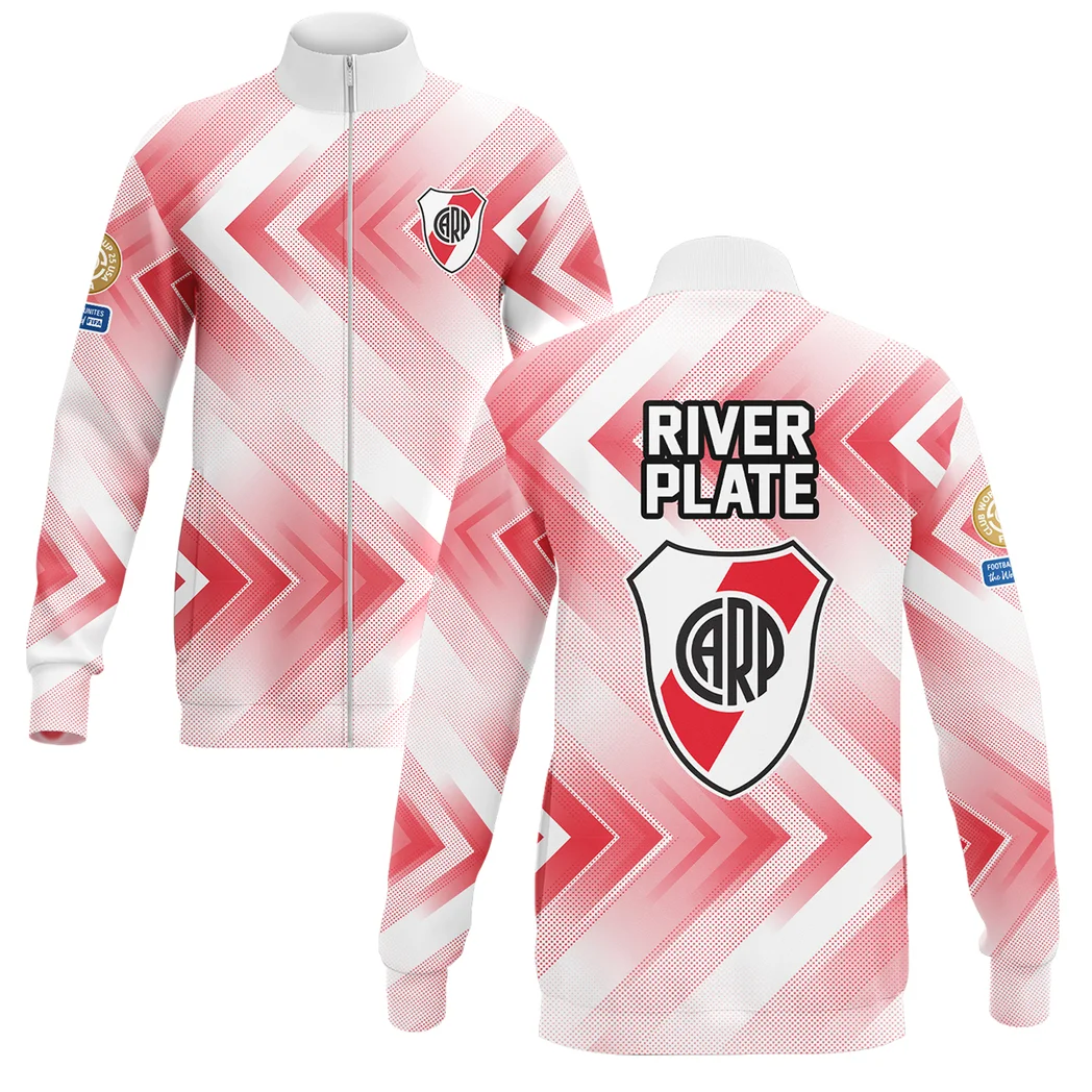 Matchday Spirit Stand Collar Jacket, Casual Fit Game Day Ready Jacket HVN1064RP