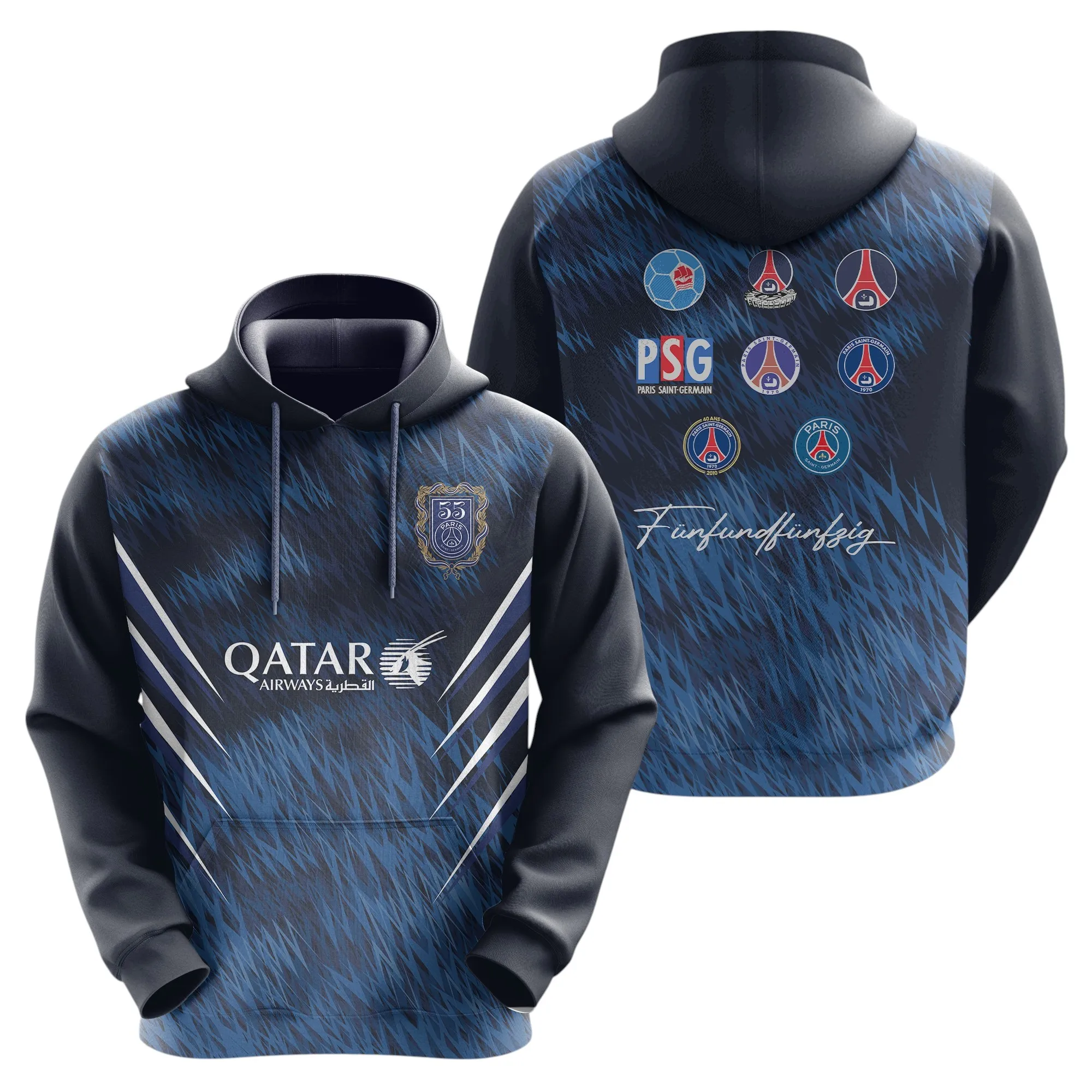 Matchday Vibes Hoodie, Limited Edition Biker Hoodie PSG940