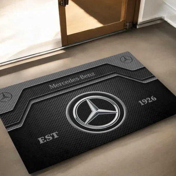 Performance Vehicle Doormat, Durable Auto-Inspired Rug for Garage or Home Entry CAR162