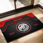 Sporty Coupe Doormat, Durable Auto-Inspired Rug for Garage or Home Entry CAR162