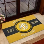 Timeless Convertible Doormat, All Over Print Doormat For Car Owners CAR169 - Yellow