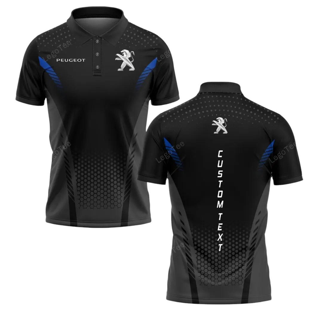 Mid-Size Car Polo Shirt, Sporty Everyday Polo For Car Enthusiasts CAR10803122558