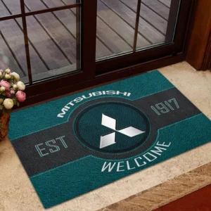 Performance Auto Doormat, All Over Print Doormat For Car Owners CAR169 - Cyan