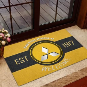 Crossover SUV Doormat, All Over Print Doormat For Car Fans CAR169 - Yellow