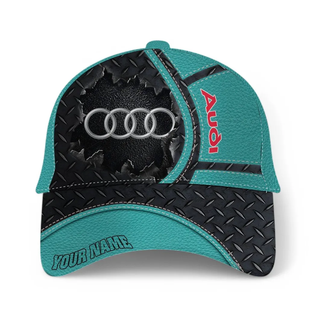 Modern Coupe Classic Cap, Auto Lifestyle Baseball Cap For Auto Fans CAR490 - Cyan