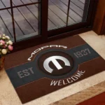 Classic Auto Enthusiasts Doormat, All Over Print Doormat For Car Owners CAR169 - Brown