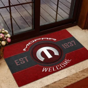 American Auto Upgrades Doormat, All Over Print Doormat For Car Lovers CAR169 - Red