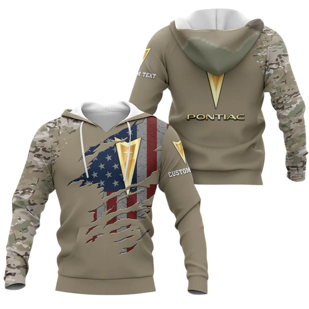 Muscle Car Hoodie 3D Print, Pre-Ride Warm-Up Hoodie CAR460