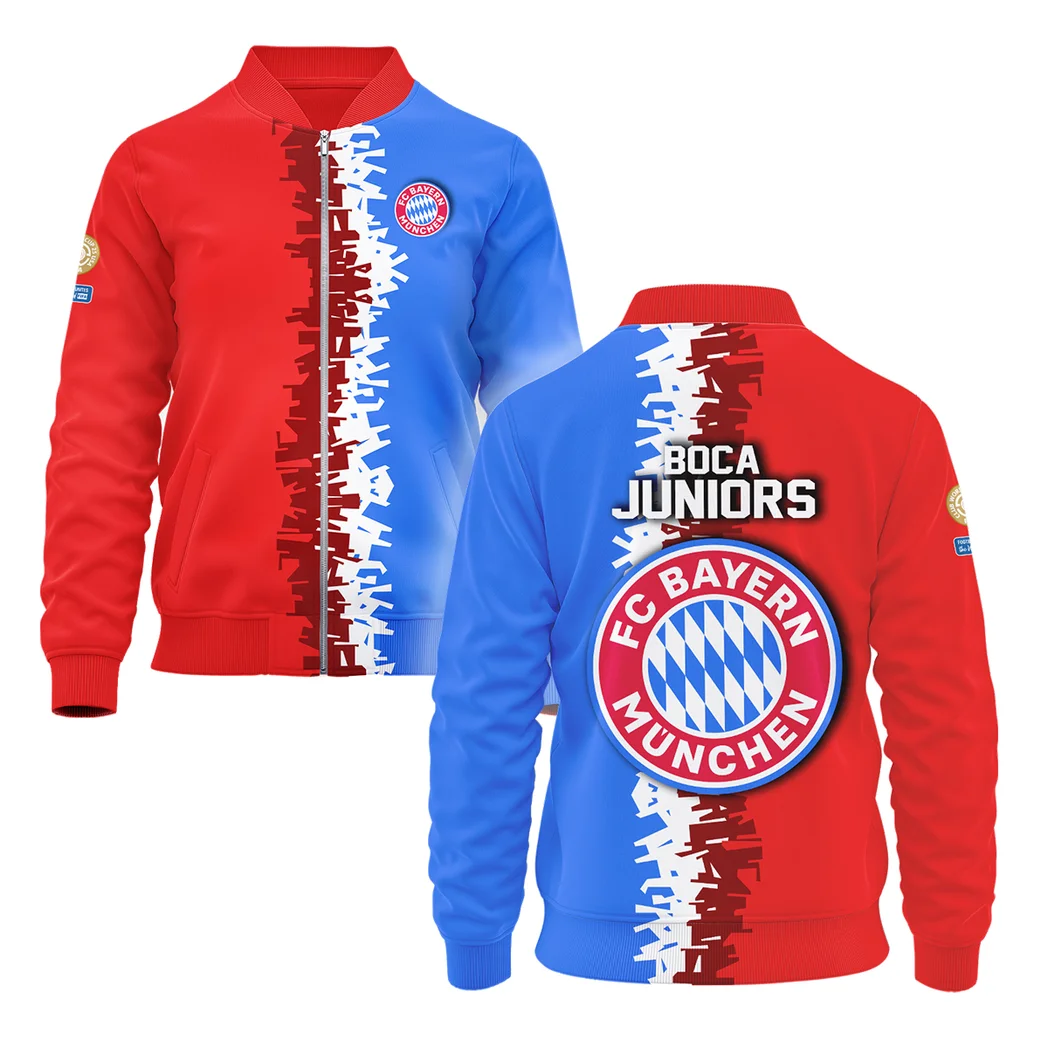 Mutiger Treue Club Bomber Jacket, Custom Game Day Bomber HVN1103BM