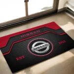 Crossover SUV Doormat, Automotive Logo Style Floor Mat CAR162