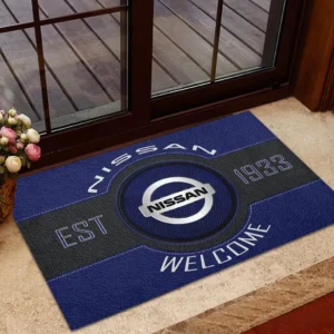 Sport Coupe Doormat, All Over Print Doormat For Car Owners CAR169 - Blue