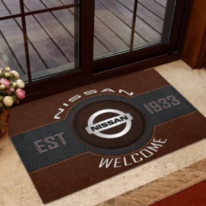 Compact Car Doormat, All Over Print Doormat For Car Lovers CAR169 - Brown