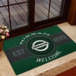 Electric Vehicle Doormat, All Over Print Doormat For Car Lovers CAR169 - Green
