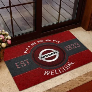 Urban Auto Doormat, All Over Print Doormat For Car Fans CAR169 - Red
