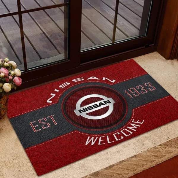 Urban Auto Doormat, All Over Print Doormat For Car Fans CAR169 - Red