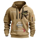 Hoodie Half Zipper Exclusive Logo Gift For Crossover SUV Enthusiasts CAR113 - Khaki