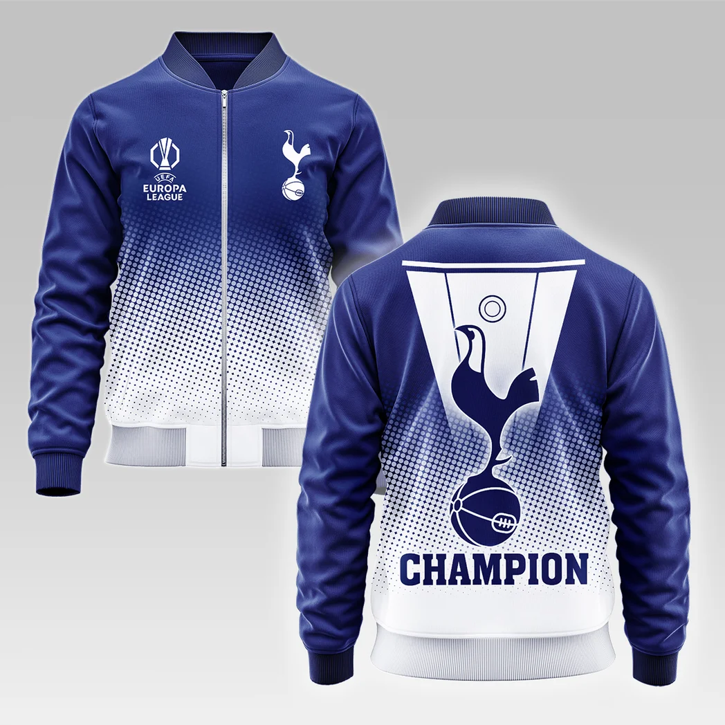 North End Whites Bomber Jacket, Bomber Jacket Stadium Style HVN1019C2
