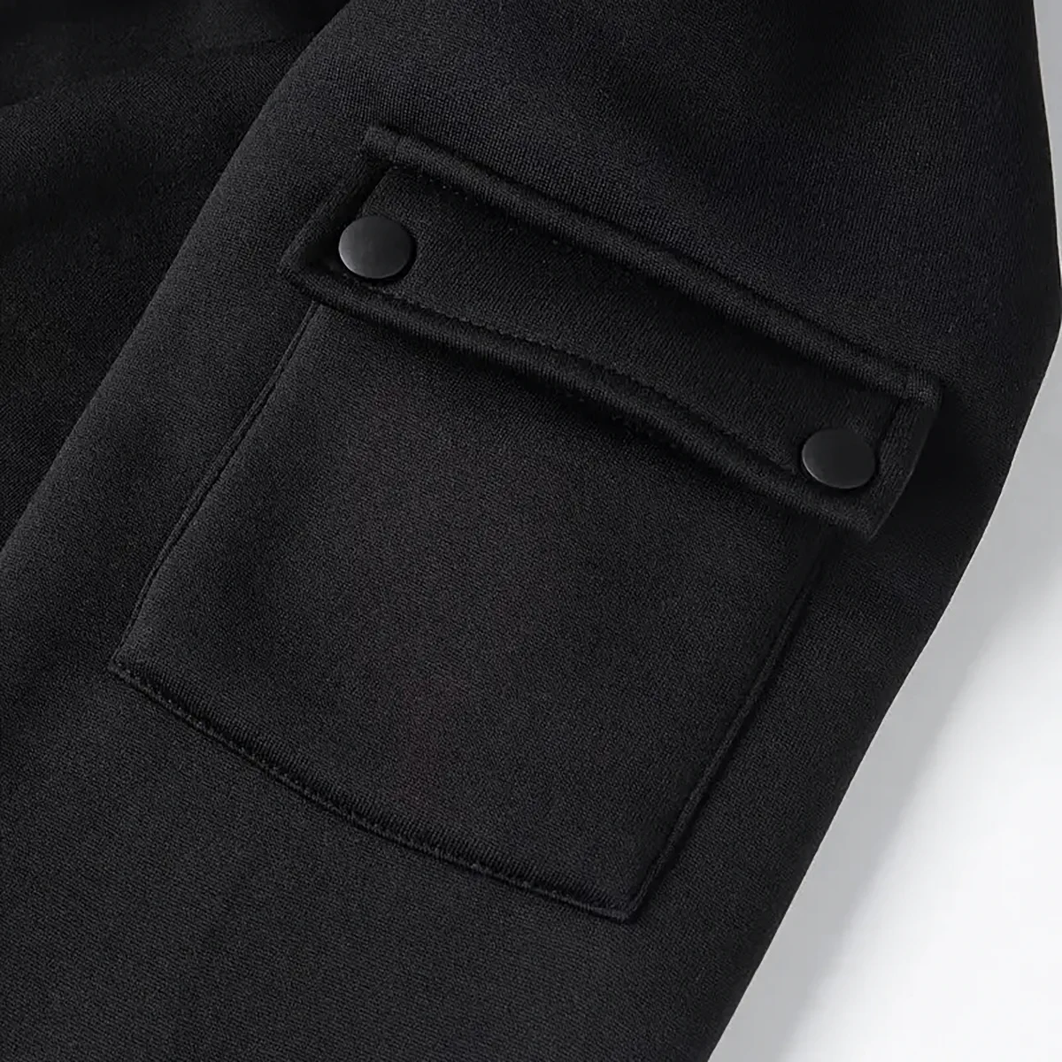 Hoodie Half Zipper Exclusive Logo Gift For Adventure Ride Enthusiasts CAR166 - Black - Image 4