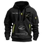 Hoodie Half Zipper Exclusive Logo Gift For Sedan Premium Enthusiasts CAR113 - Black