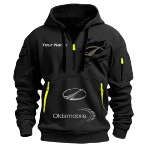 Hoodie Half Zipper Exclusive Logo Gift For Sedan Premium Enthusiasts CAR113 - Black