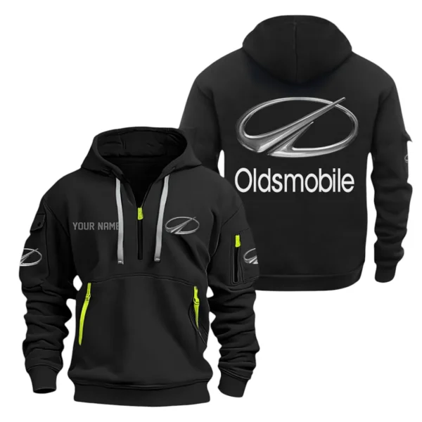Vehicle Prestige Hoodie Half Zipper, Exclusive Logo Hoodie For Vehicle Prestige Enthusiasts CAR200 - Black
