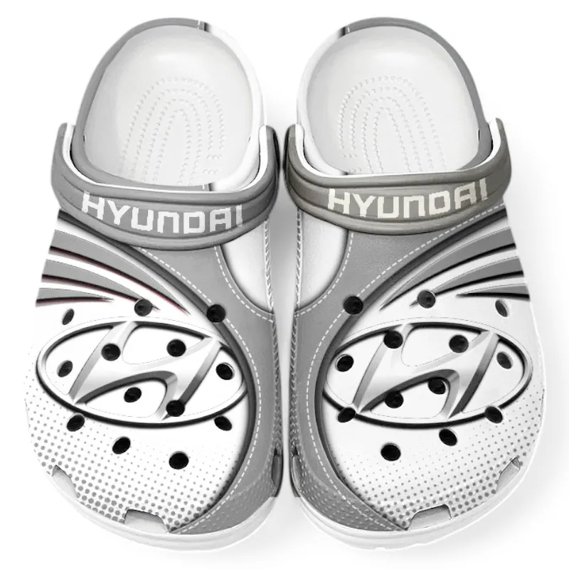 Passenger Vehicle Culture Clog, Stylish All Over Print Lightweight Shoes for Auto Fans and Streetwear Style CAR181 - Gray