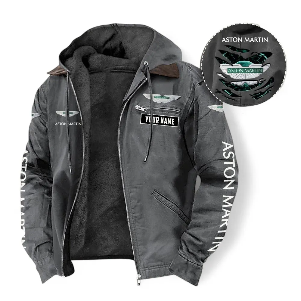 Performance Cruiser Hooded And Flannel Hoodie, Sporty Streetwear Hoodie For Car Lovers CAR391 - Gray