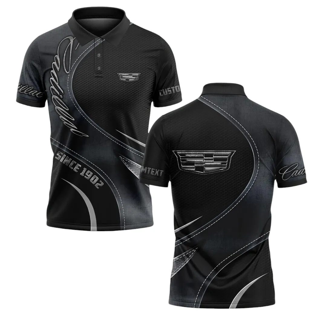 Performance Executive Car Polo Shirt, Sporty Urban Style Polo For Car Lovers CAR17102252507