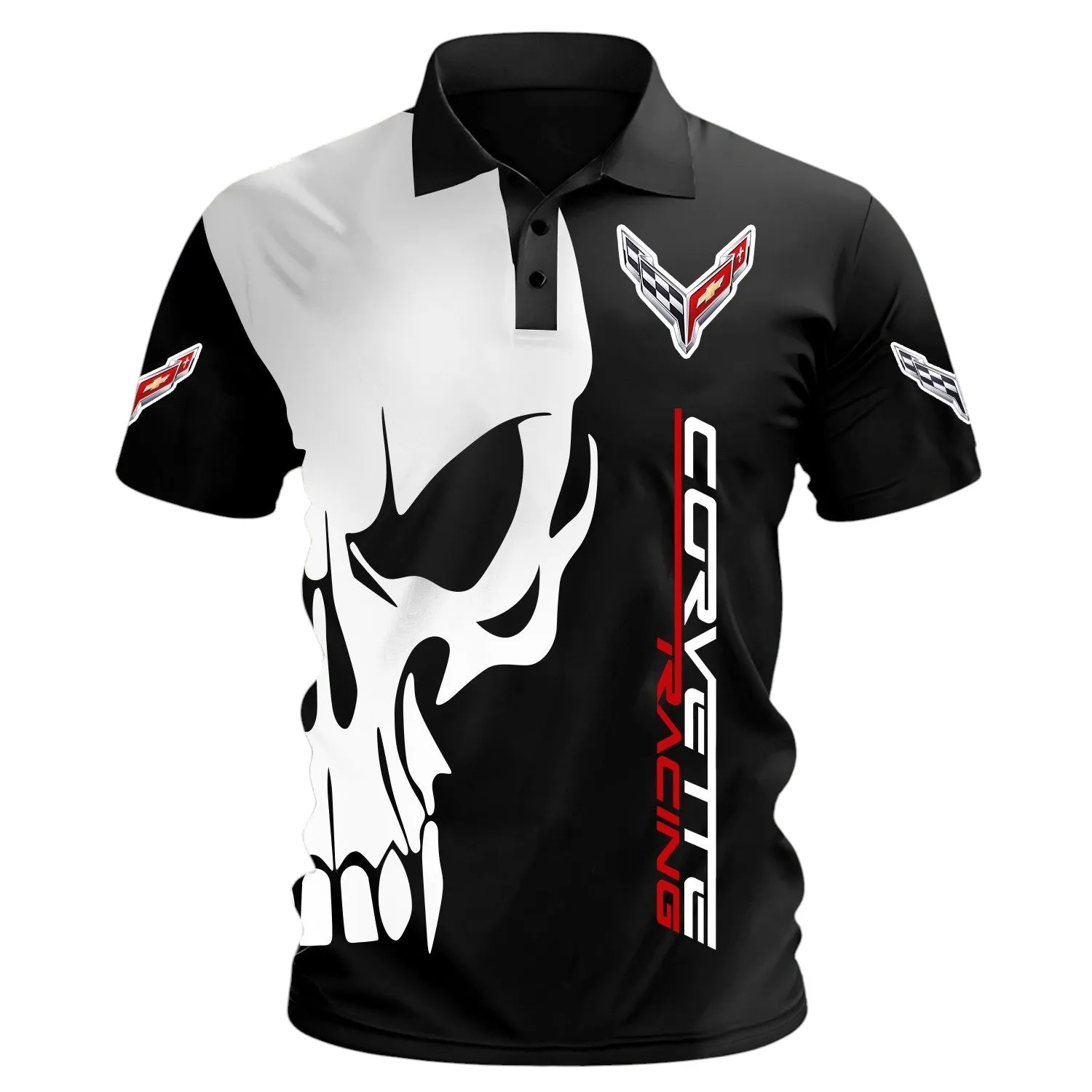 Performance Roadster Polo Shirt, Lightweight Streetwear Polo For Car Owner CAR06032025000