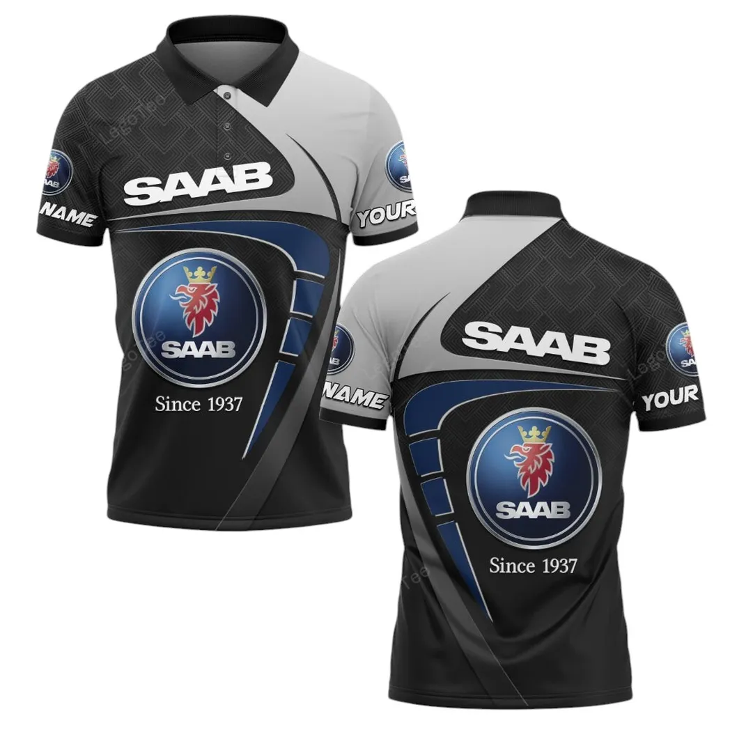 Performance Sedan Polo Shirt, Sporty Urban Polo For Car Enthusiasts CAR11603032565