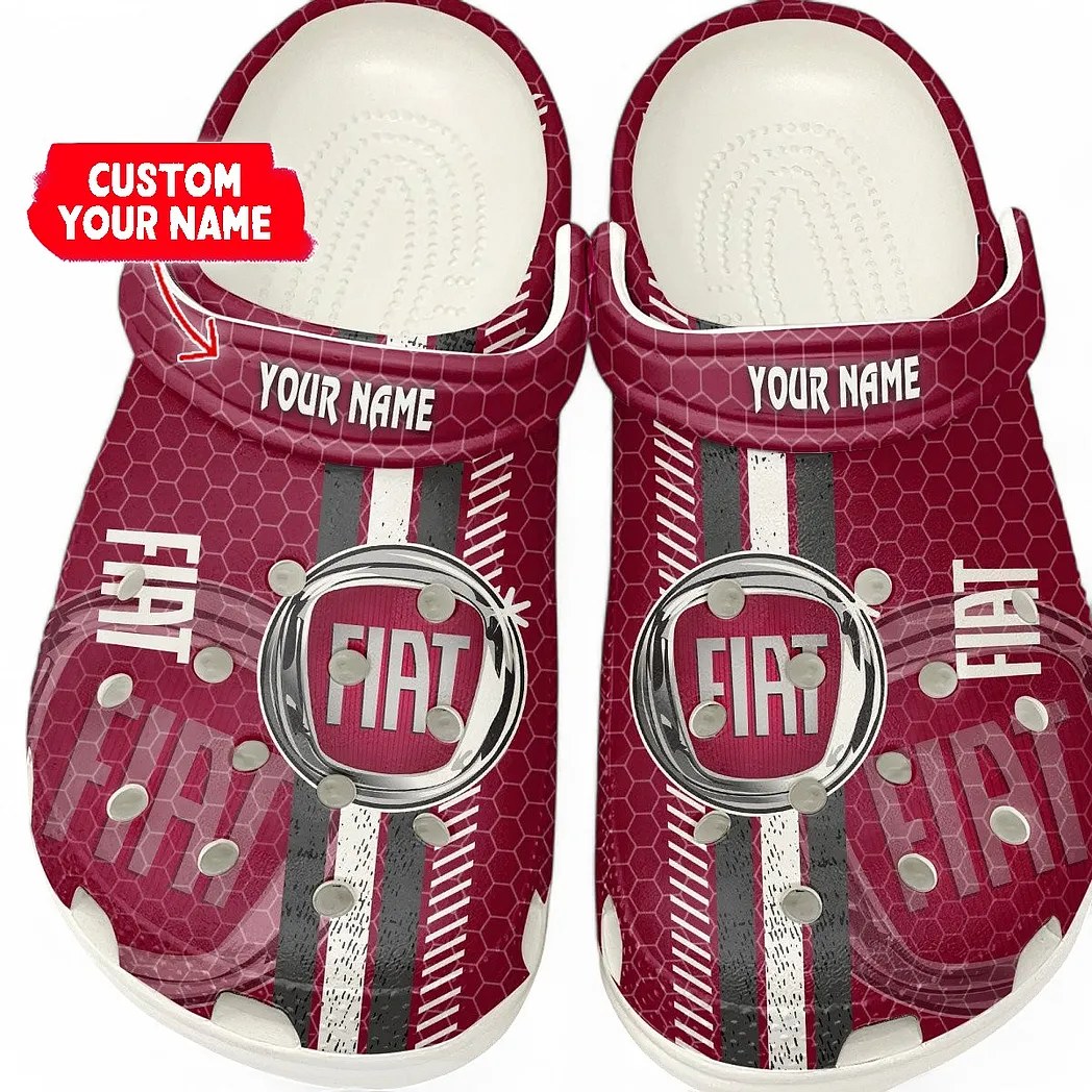 Personalized Everyday Auto Design Clog, Full Print Slip-On Footwear Gift for Car Lovers CAR820 - White