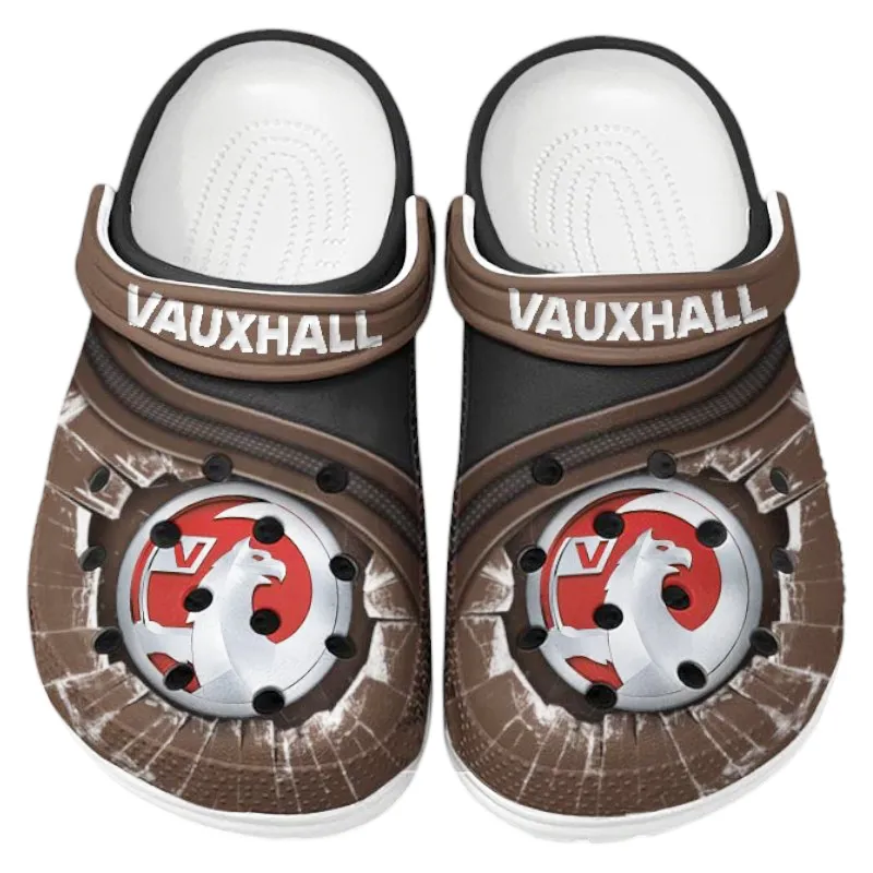 Personalized Family Hatchback Design Clog, Full Print Slip-On Footwear Gift for Car Lovers CAR188 - Brown